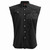 AC/DC Unisex Worker Shirt: Back In Black Torn (Black) (Back Print)