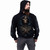 Spiral Unisex Pullover Hoodie: Ferryman (Black) (Back & Sleeve Print)