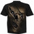 Spiral Unisex T-Shirt: Thread Scare (Black) (Back Print)