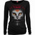 Spiral Ladies Long Sleeve Baggy T-Shirt: Catrina (Black)