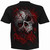 Spiral Unisex T-Shirt: Pure Blood (Black) (Back Print)