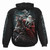 Spiral Unisex Pullover Hoodie: Sleigher (Black) (Back & Sleeve Print)