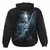 Spiral Unisex Pullover Hoodie: Ethereal Angel (Black) (Back & Sleeve Print)