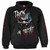 Spiral Unisex Pullover Hoodie: Trick Or Treat (Black) (Back & Sleeve Print)