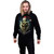 Spiral Unisex Pullover Hoodie: Bah Humbug (Black) (Back & Sleeve Print)