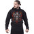 Spiral Unisex Pullover Hoodie: Revelation (Black) (Back & Sleeve Print)