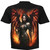 Spiral Unisex T-Shirt: Draco Queen (Black) (Back Print)