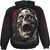 Spiral Unisex Pullover Hoodie: Screaming Death (Black) (Back & Sleeve Print)