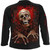 Spiral Unisex Long Sleeve T-Shirt: Creeping Curse (Black) (Back & Sleeve Print)