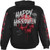 Spiral Unisex Pullover Hoodie: Happy Horroween (Black) (Back & Sleeve Print)