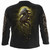 Spiral Unisex Long Sleeve T-Shirt: Oak Dragon (Black) (Back & Sleeve Print)