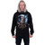 Spiral Unisex Pullover Hoodie: Moon Fairy (Black) (Back & Sleeve Print)
