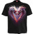 Spiral Unisex T-Shirt: Heart Of Dragons (Black)