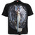 Spiral Unisex T-Shirt: Angel Sword (Black) (Back Print)