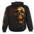 Spiral Unisex Pullover Hoodie: Dripping Gold (Black) (Back & Sleeve Print)