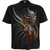 Spiral Unisex T-Shirt: Razor Back (Black) (Back Print)