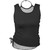 Spiral Ladies 2-in-1 Neck Tie Mesh Top: Plain (Black) (Blank)