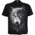 Spiral Unisex T-Shirt: Wolf Chi (Black)