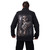 Spiral Unisex Military Jacket: Boss Reaper (Black) (Back Print)