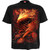 Spiral Unisex T-Shirt: Phoenix Arisen (Black) (Back Print)