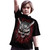 Spiral Kids T-Shirt: Never Too Loud (Black) (Back Print)