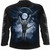 Spiral Unisex Long Sleeve T-Shirt: Grim Rocker (Black) (Back & Sleeve Print)