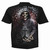 Spiral Unisex T-Shirt: Reaper Time (Black) (Back Print)