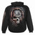 Spiral Unisex Pullover Hoodie: Reaper Time (Black) (Back & Sleeve Print)