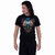Spiral Unisex T-Shirt: Cyber Skin (Black) (Back Print)