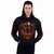 Spiral Unisex Pullover Hoodie: Ashes Reborn (Black) (Back & Sleeve Print)