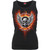 Spiral Ladies Razor Back Vest T-Shirt: Speed Freak (Black)