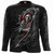 Spiral Unisex Long Sleeve T-Shirt: Reaper's Portal (Black) (Back & Sleeve Print)