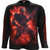 Spiral Unisex Long Sleeve T-Shirt: Riff Burner (Black) (Back & Sleeve Print)