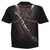 Spiral Unisex T-Shirt: Holster Wrap (Black) (All Over Print)