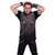 Spiral Unisex T-Shirt: Holster Wrap (Black) (All Over Print)