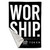 Sleep Token Sherpa Fleece Blanket: Worship (Black) Single
