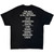 Architects Unisex T-Shirt: TSTE & AB EU Tour March 25 (Black) (Back Print) (Ex-Tour)