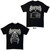 Architects Unisex T-Shirt: TSTE & AB Skeleton EU Tour 25 (Black) (Back Print) (Ex-Tour)