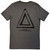 Bastille Unisex T-Shirt: Repeat Logo (Charcoal Grey) (Back Print) (Ex-Tour)