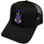 Metallica Unisex Mesh Back Cap: Kirk Purple Ouija Guitar (Black)