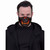 Spiral Unisex Face Mask: Skull Lava (Black)