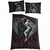Spiral Duvet Set: Dead Kiss (Black) (Single)
