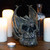 Spiral Desk Top Sculpture: Draco Skull (Black)