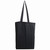 Spiral Canvas Tote Bag: Plain (Black)