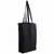 Spiral Canvas Tote Bag: Plain (Black)