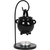 Spiral Oil Burner: Hanging Cauldron (Black)