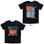 Nirvana Unisex T-Shirt: Waves (Black) (Back Print)