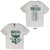 Nirvana Unisex T-Shirt: In Utero Green (White) (Back Print)