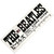 The Beatles Sticker: Japanese Ticket