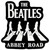 The Beatles Sticker: Abbey Road Silhouettes